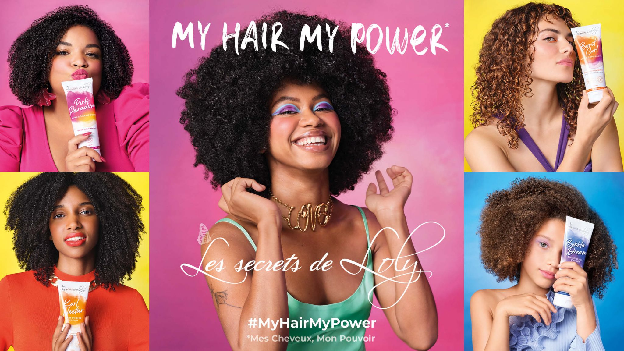 Bannière My Hair My Power, Les Secrets de Loly
