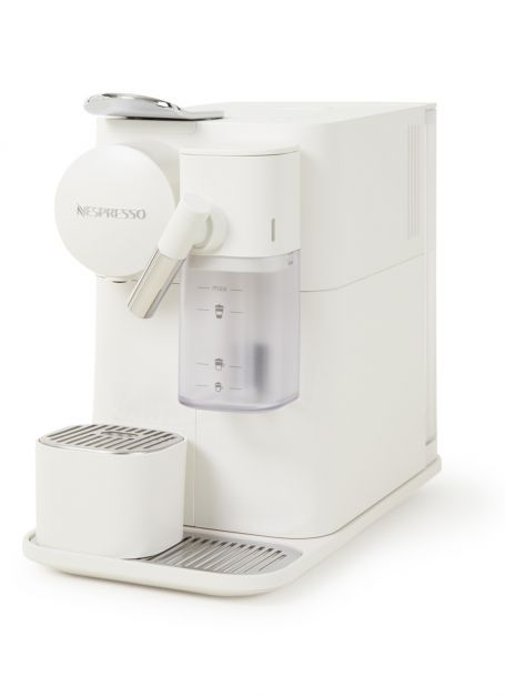 Une machine à café lacté au design raffiné et finitions mates.