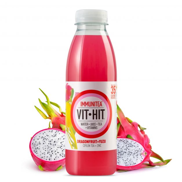 VITHIT 500ml Bottle IMMUNITEA with Fruit copy