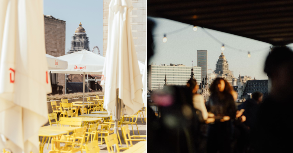 Nos 10 rooftops préférés pour profiter de l’été à Bruxelles
