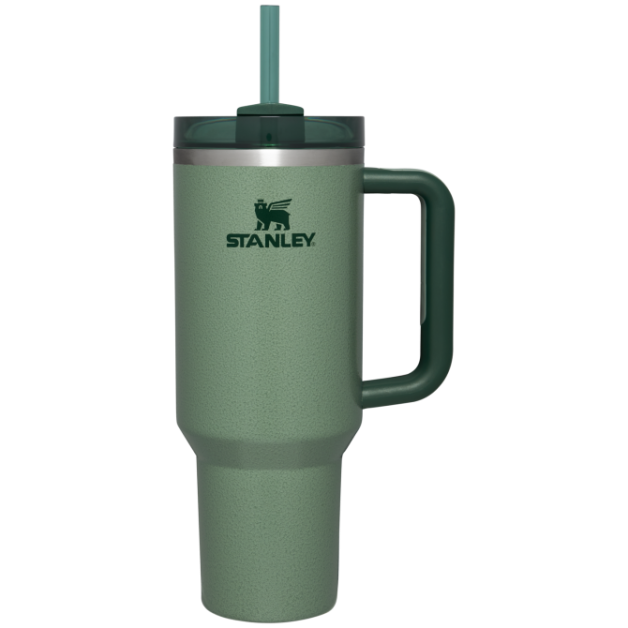 Quencher Flowstate Tumbler en édition limitée Hammertone Green, Stanley