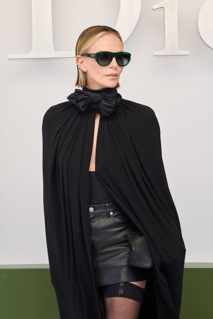 Charlize Theron blunt bob