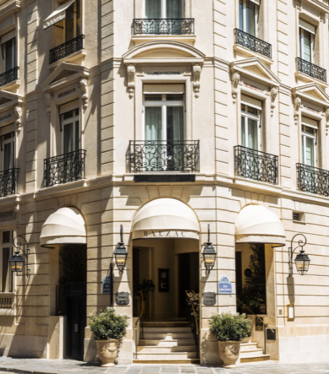 Hôtel Balzac : L’élégance parisienne dans sa version la plus confidentielle