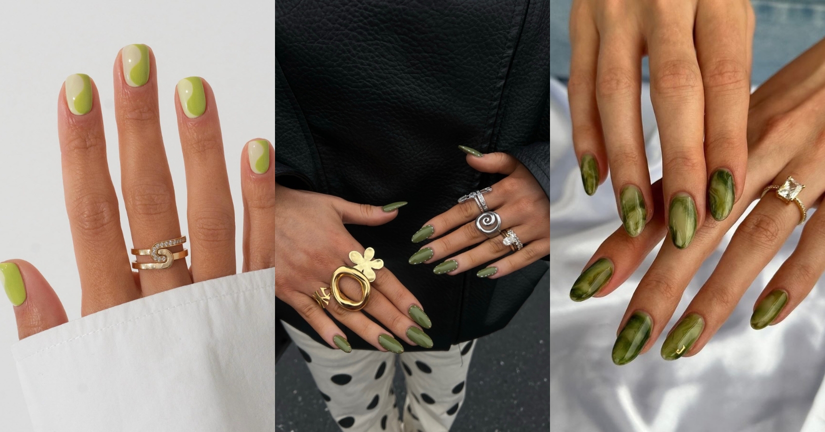 Les ongles pistache, la tendance douce et minimaliste de l’été en 8 inspirations