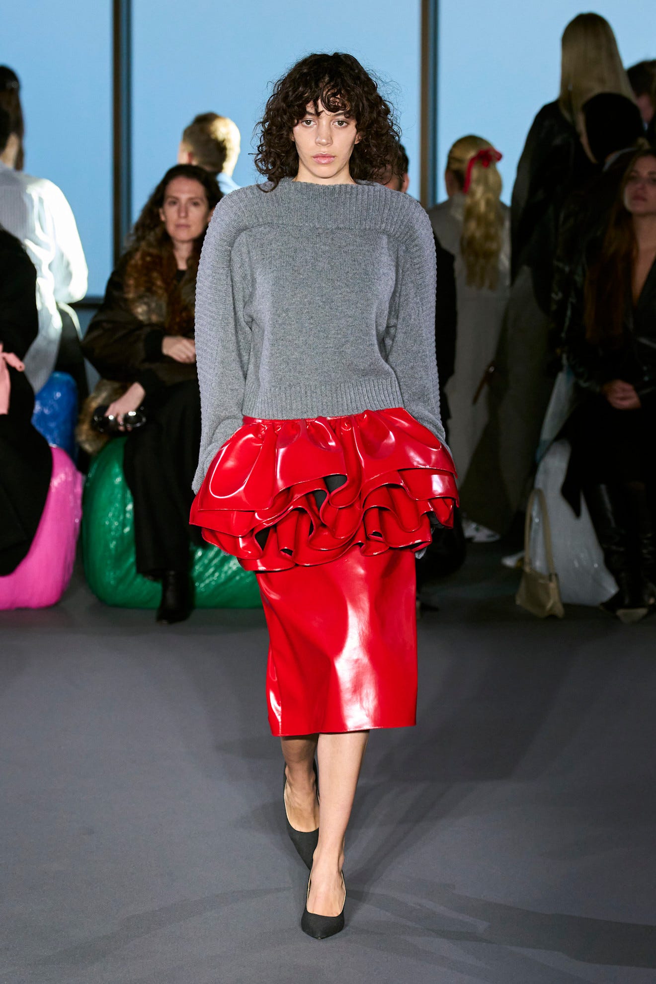 A look from Christopher Kane’s fall/winter 2023 collection.