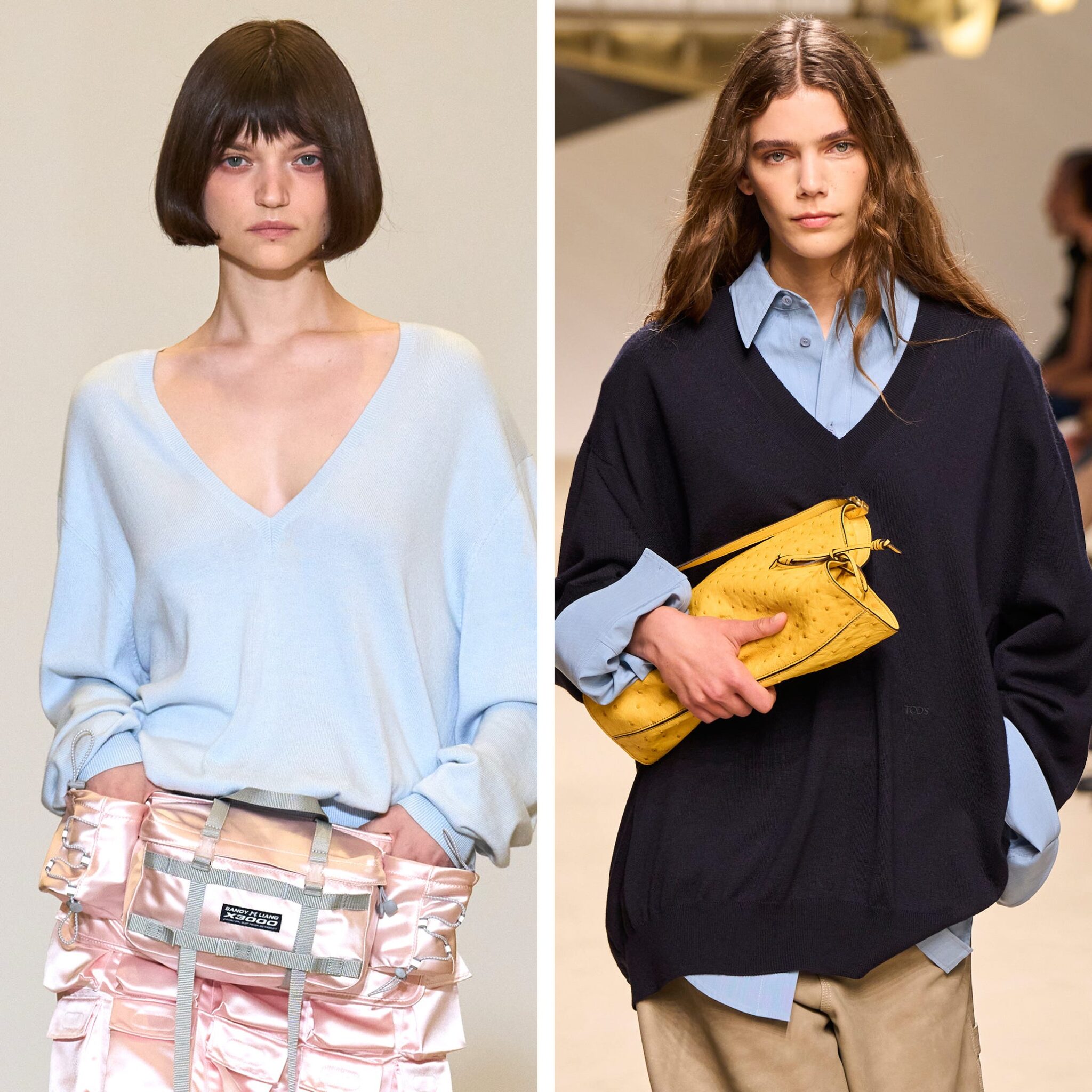 Sandy Liang spring/summer 2027, Tod’s spring/summer 2027