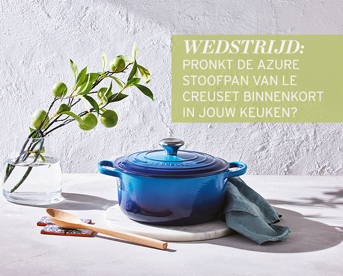 Induceren Mail wimper Wedstrijd: win een gietijzeren pan van Le Creuset