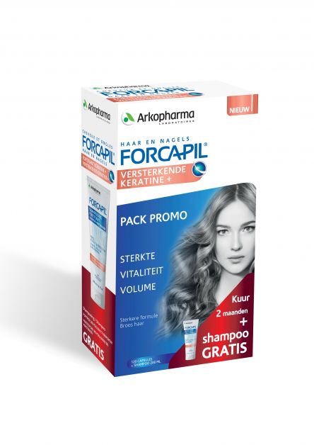 Promo pack (versterkende keratine + & versterkende shampoo)
