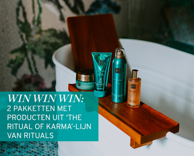 WIN WIN WIN: 2 pakketten met producten uit ‘The Ritual of Karma’-lijn van Rituals