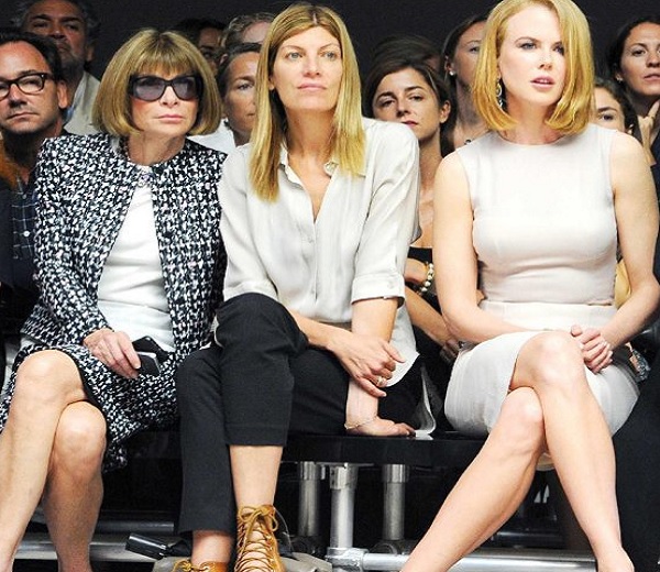De val van Nicole Kidman tijdens NYFW