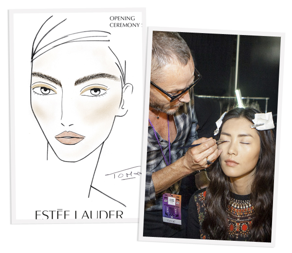 BACKSTAGE BEAUTY: Opening Ceremony