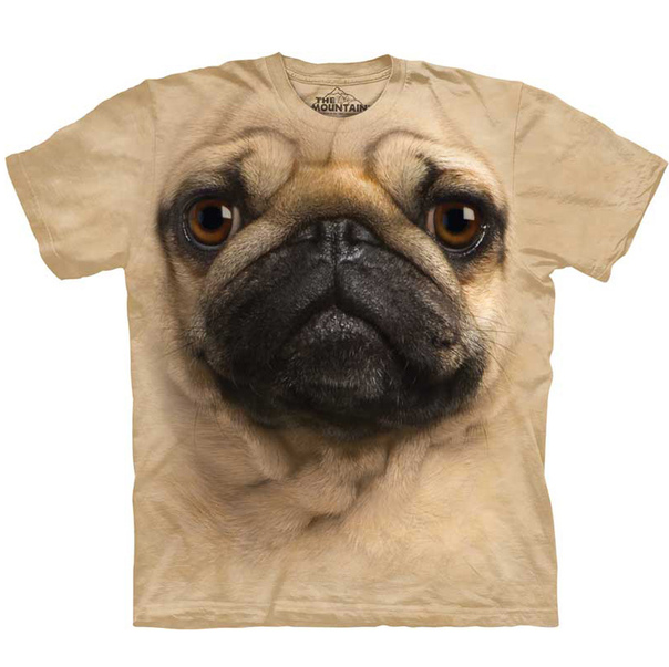 T-shirt met pug - Fab - 12,50 euro