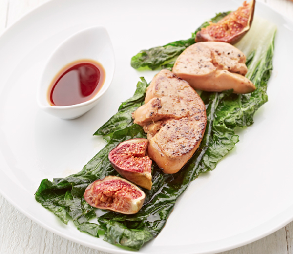 RECEPT: gegrilde ganzenlever met paksoi