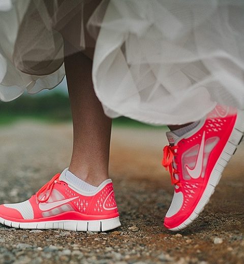 Pinspiration: Sneakers op een huwelijk