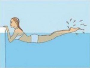 oefeningen, zwembad, workout, zomer