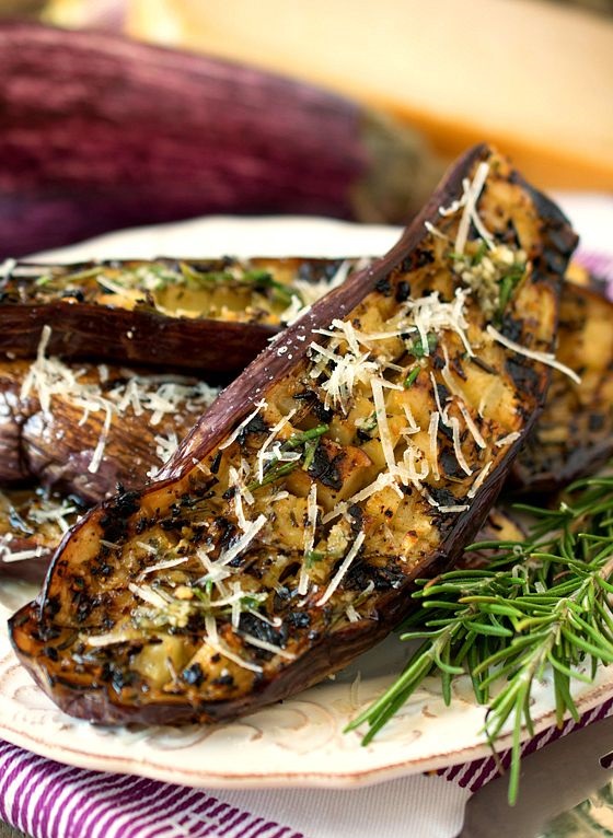 aubergine recept