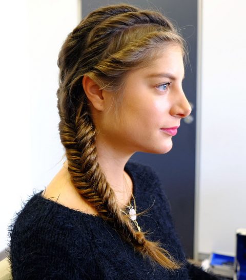 Kapsel tutorial: de visgraatvlecht met een twist