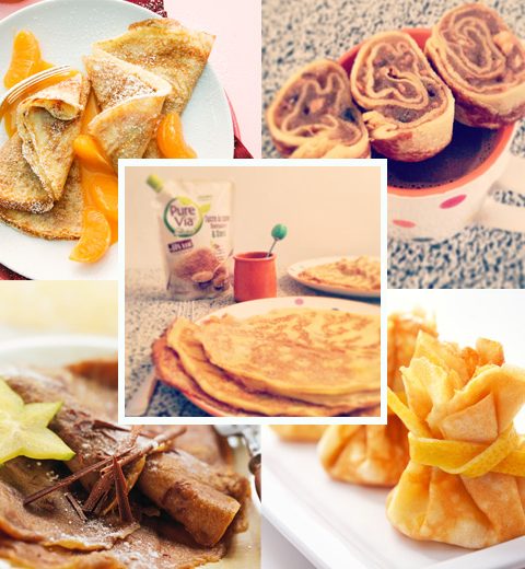 Recept: 8 lichte pannenkoeken met Stevia