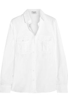 FRAME DENIM - Le Boyfriend cotton shirt - €210