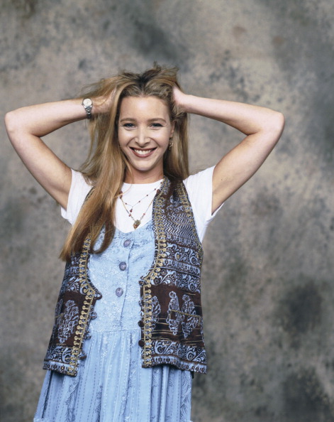 FRIENDS -- Pictured: Lisa Kudrow as Phoebe Buffay -- (Photo by Reisig & Taylor/NBC/NBCU Photo Bank via Getty Images)