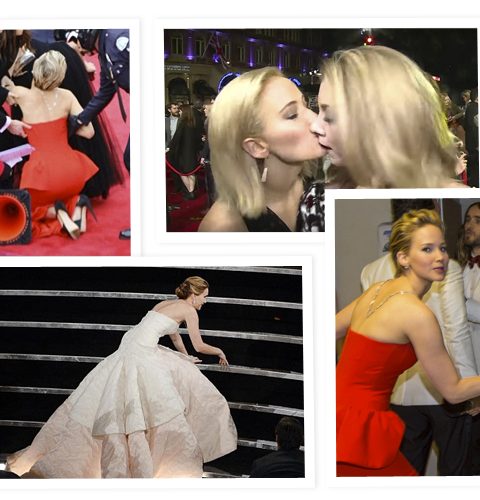 De beste rode loper blunders van Jennifer Lawrence