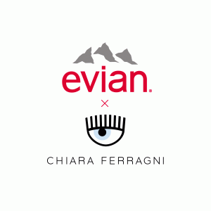 Stijlicoon Chiara Ferragni ontwerpt flessen voor evian® Limited Edition - 1