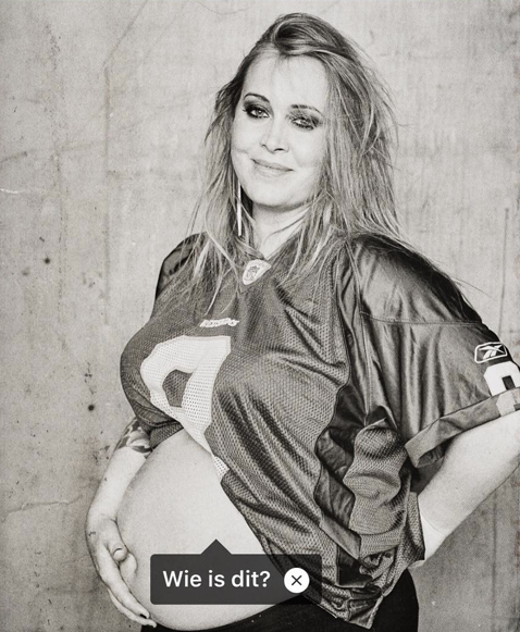 Nederlandse zangeres Anouk wordt voor de zesde keer moeder © Instagram