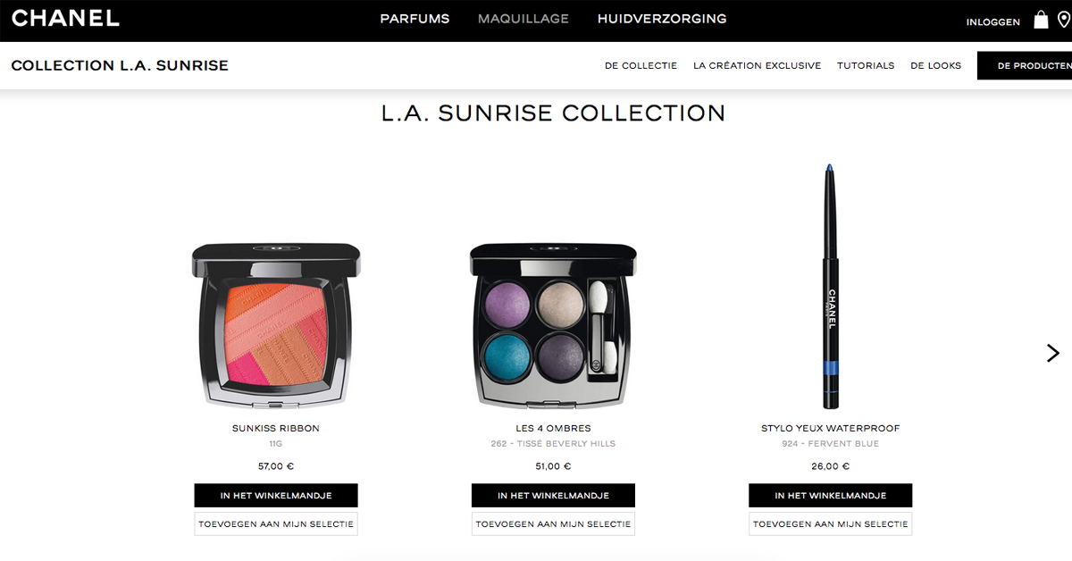 ChanelWebshop