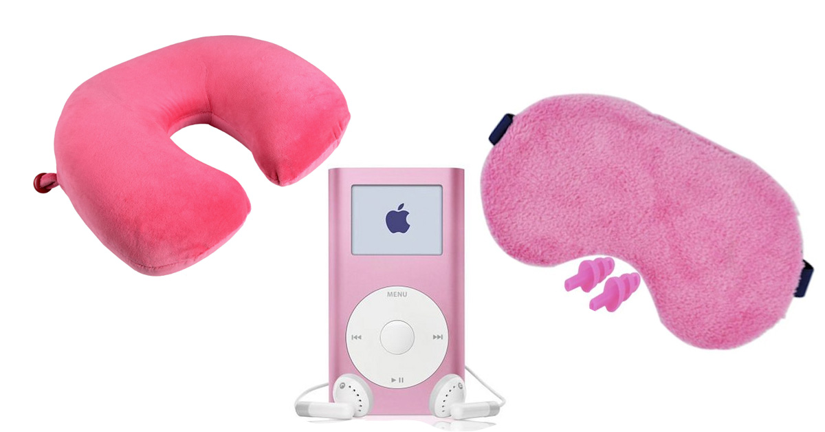 slapen vliegtuig essentials