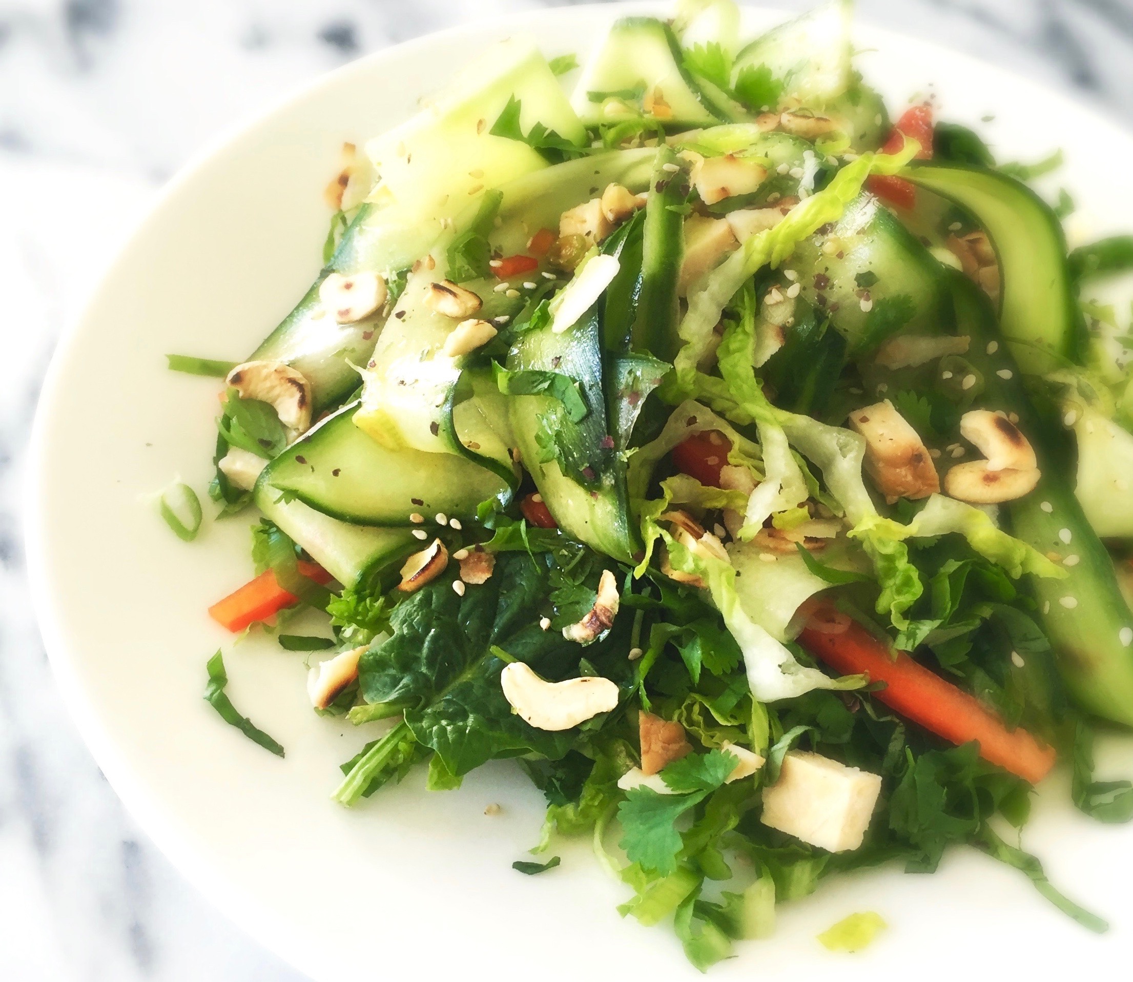 Thaise Komkommersalade