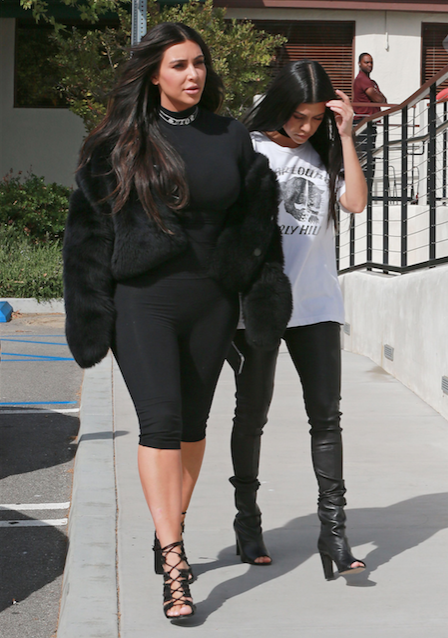 Kim Kardashian fietsbroek 1