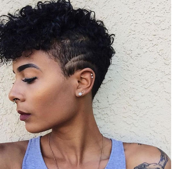 haar coupe snit lagos short