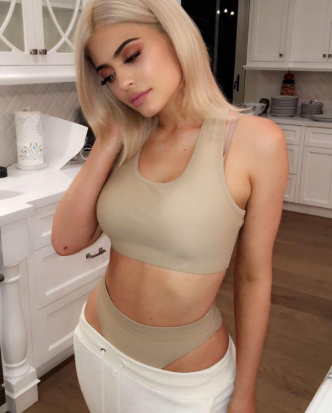 Nude swimwear bikini huidskleurig topje huidskleurig legging Kylie Jenner Yeezy Kim Kardashian 7