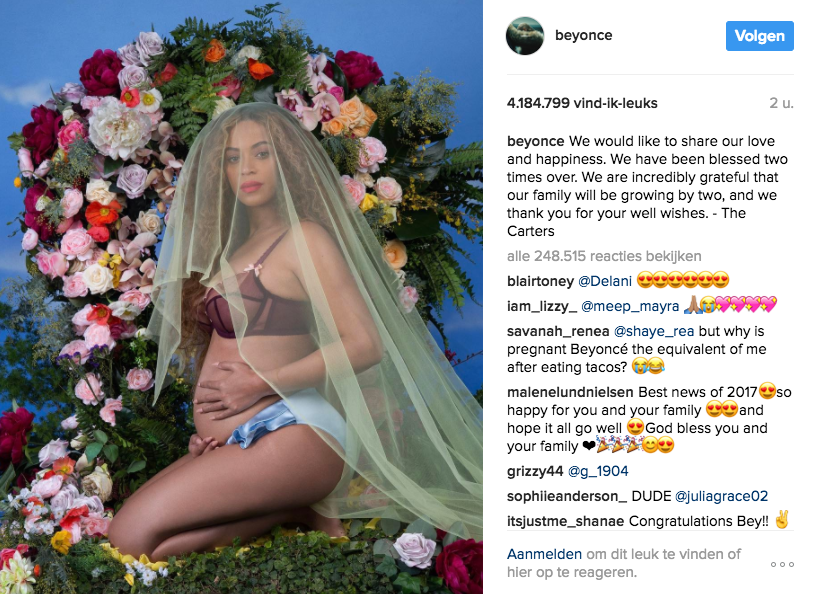 Beyoncé zwanger tweeling nieuws 1