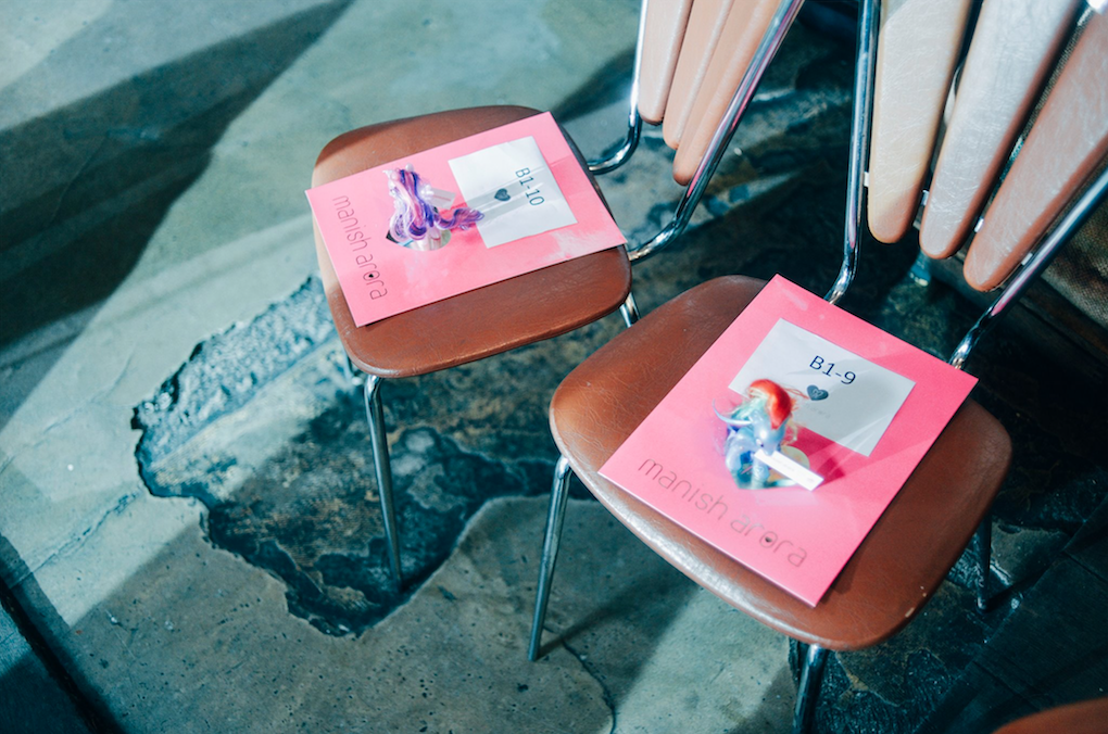 Manish Arora Shiny Happy People Paris Fashion Week slang