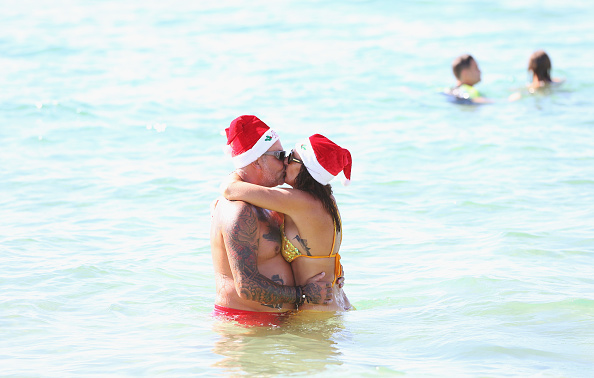 Christmas Celebrations At Bondi Beach