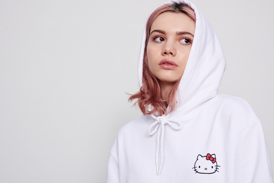 Hello Kitty, Lazy Oaf, samenwerking, collab, Brits, modemerk, Japans, kat