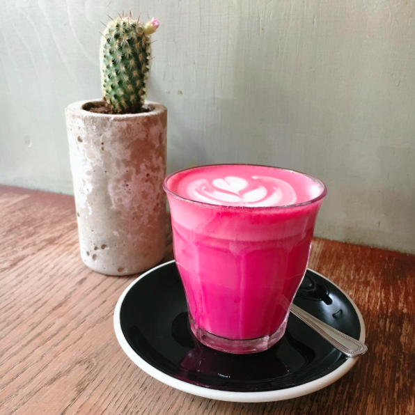 Alternatieven voor koffie beetroot latte