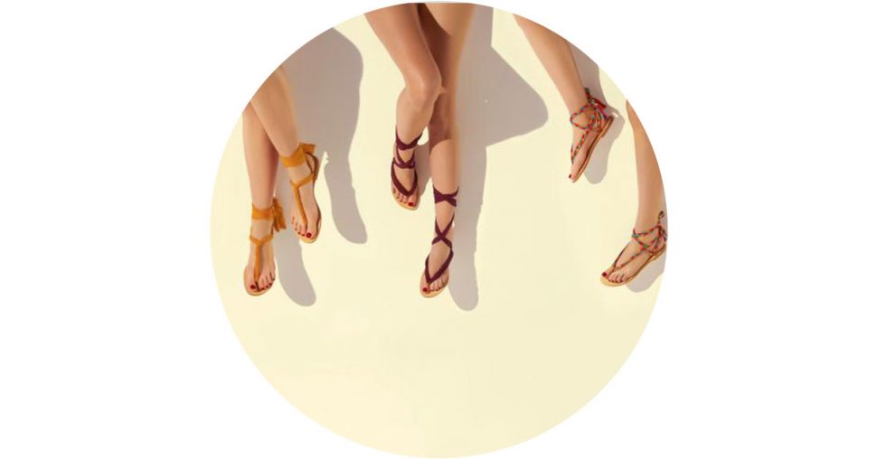 Hebben: de personaliseerbare sandalen van Eres x Nupié