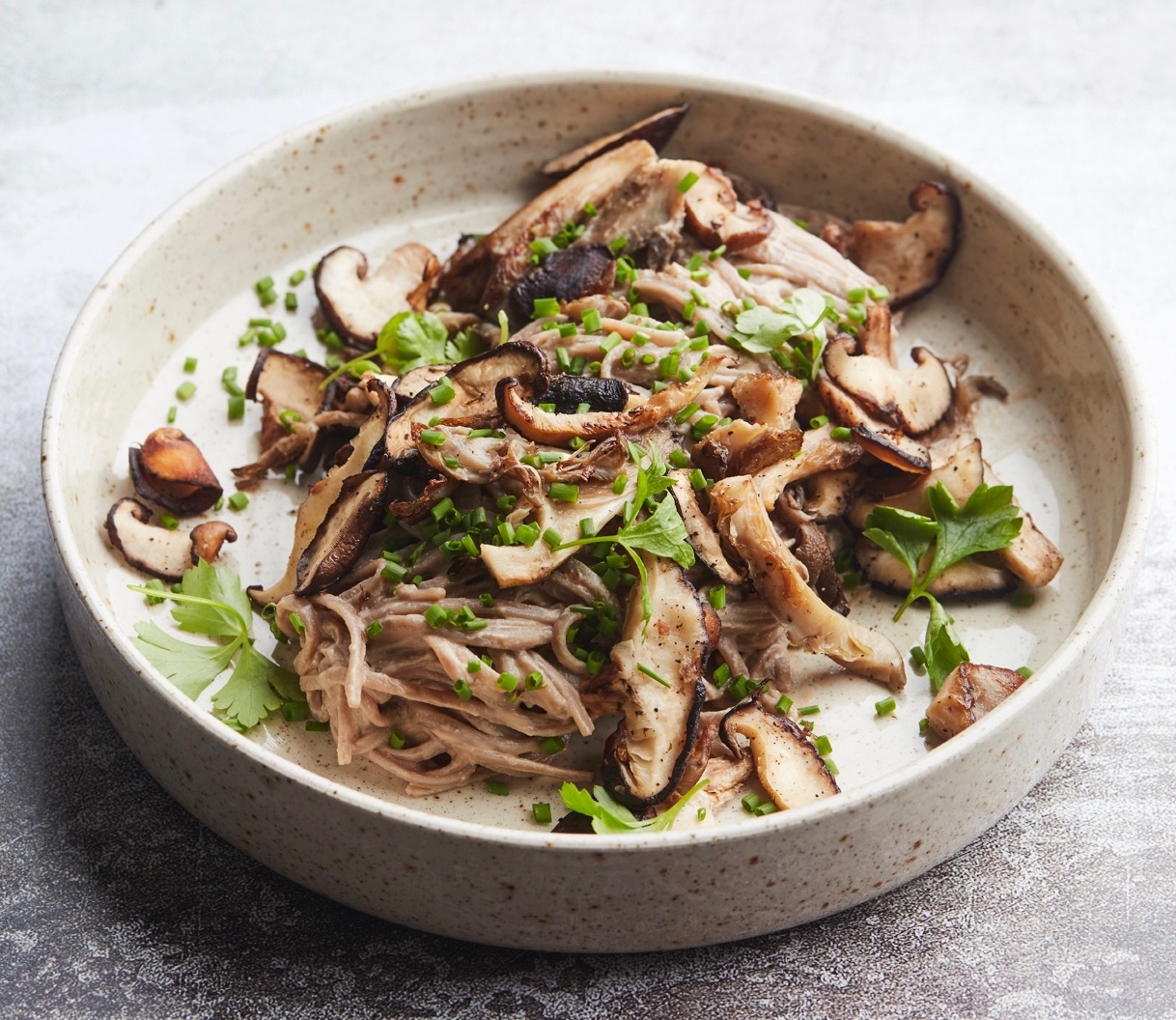 Pasta met Champignonroomsaus