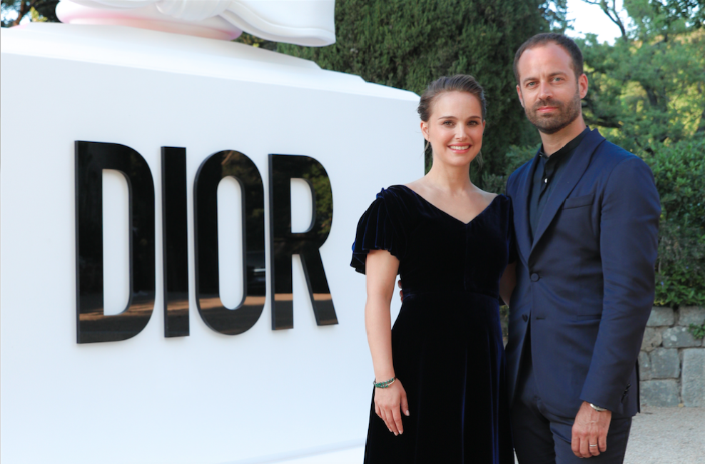 Natalie Portman en Benjamin Millepied ยฉParfums Christian Dior