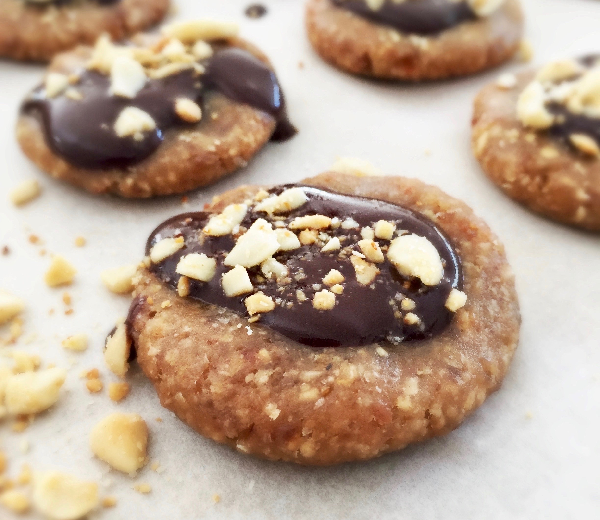 'Snickers' Pindakaaskoekjes met Chocolade