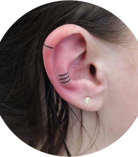 Helix tattoo: waarom influencers massaal deze gekke plek laten tatoeëren