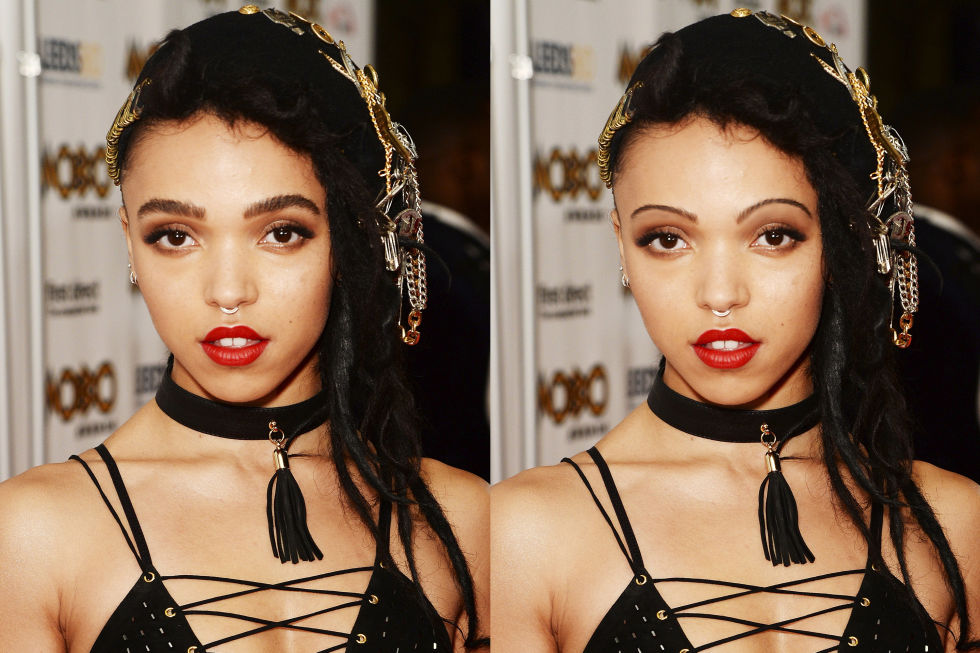 fka twigs wenkbrauwen