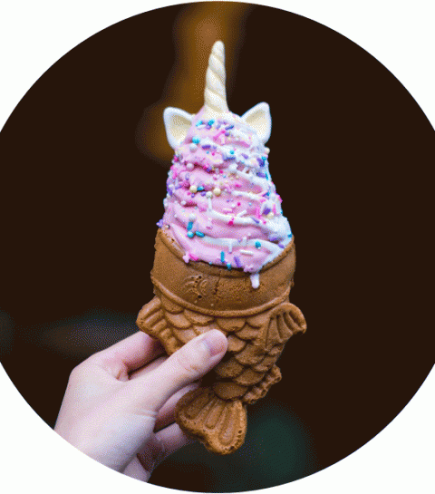 unicorn ice cream is de nieuwste food hype