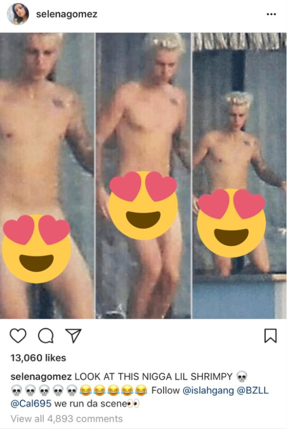 Hackers lekken naaktfoto's Justin Bieber op Instagram - 1