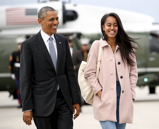 beroemdheden universiteit malia obama harvard