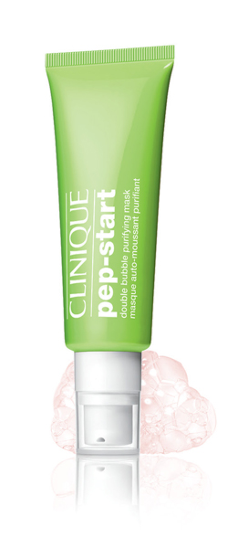 pep start double bubble purifying mask clinique