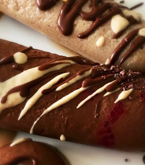 Guilt-Free vegan Dessert: Chocolade-ijsjes met Framboos
