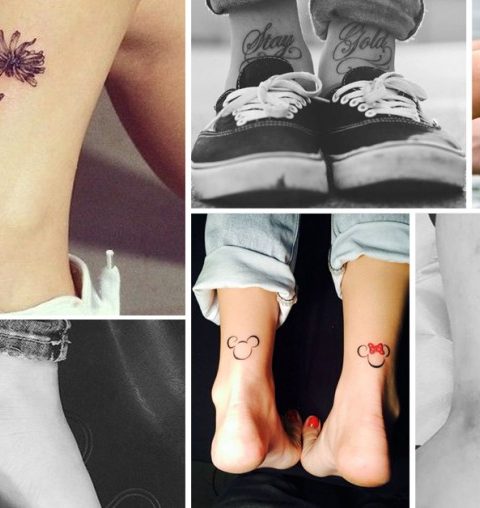 30 mini tatoeages voor op je voeten